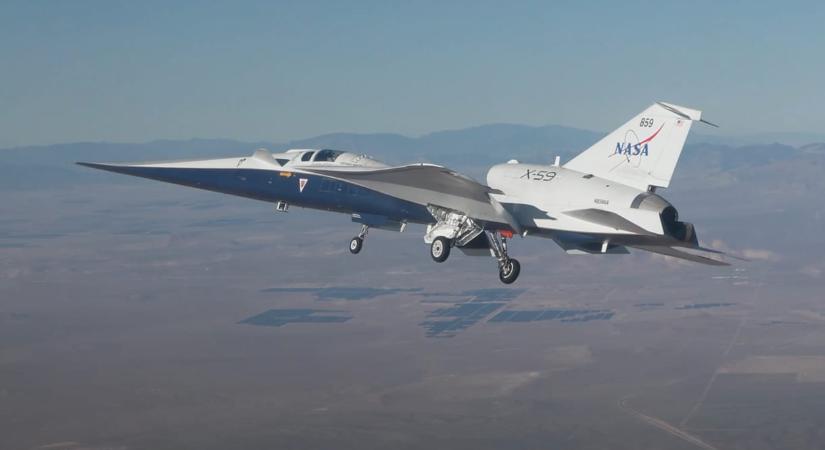 Megmutatta a NASA, milyen manőverekre képes az „új Concorde” – videó