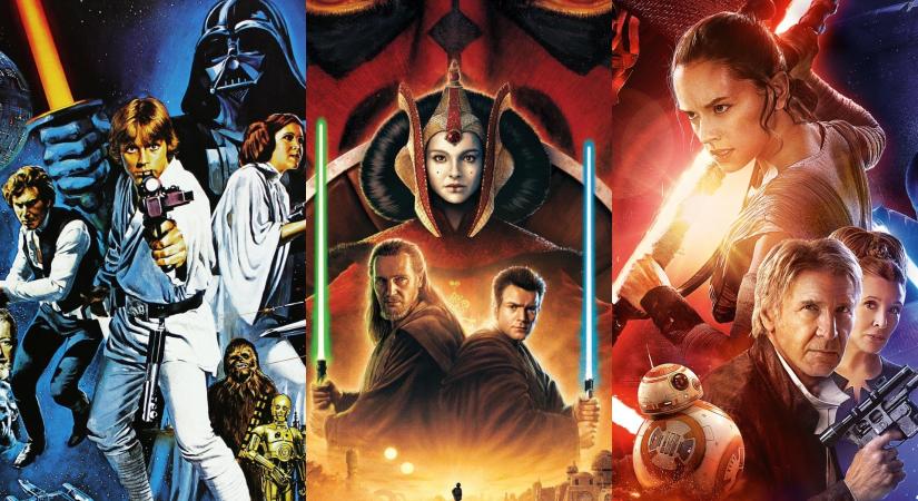 A Star Wars-tartalmakat továbbra is rengetegen nézik, viszont az egyik trilógia filmjei feltűnően hiányoznak egy felmérés listáiról