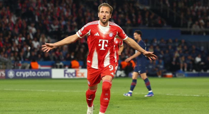 Meglepő hír látott napvilágot Harry Kane-ről a Bayern–PSG visszavágó előtt