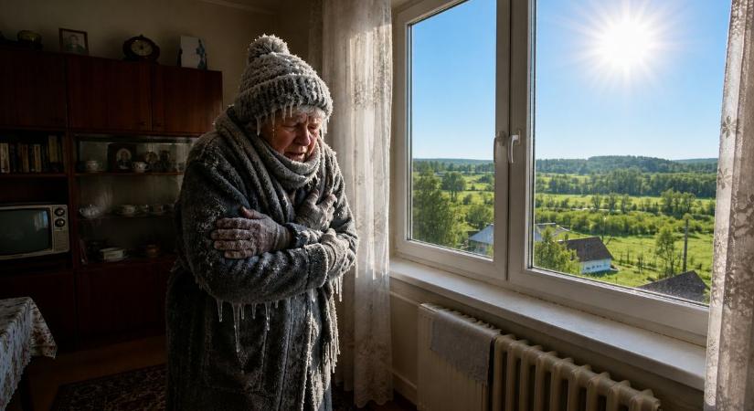 Hoppá, leállították a távhőszolgáltatást Kaposváron, ha valaki a járólaphoz fagy, itt jelezheti
