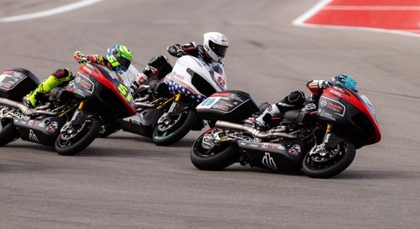MotoGP-futamgyőztes a Harley-Davidson-világkupa mezőnyében