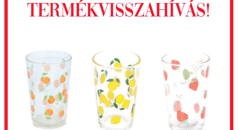 Határérték feletti nehézfém-kioldódás miatt visszahívja több, mintás vizespoharát a Flying Tiger