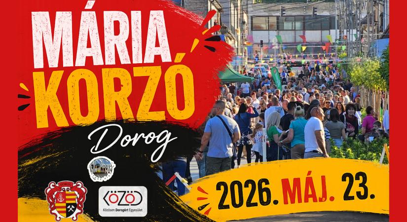 Pünkösdi Mária Korzó: újra közösségi ünneppé válik Dorogon a Mária utca