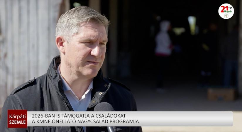 2026-ban is támogatja a családokat a KMNE Önellátó nagycsalád programja (videó)