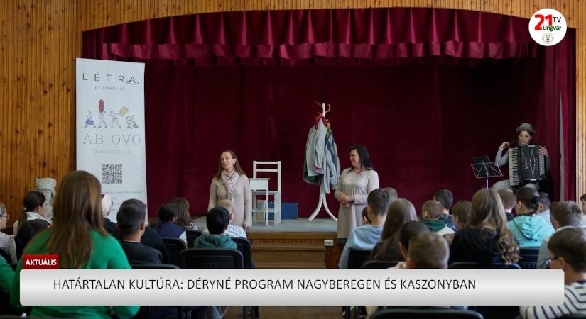 Aktuális (2026.05.05) Határtalan kultúra: Déryné program Nagyberegen és Kaszonyban (videó)
