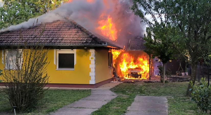 Mindenük oda lett a lángokban: megrázó képeken a cibakházi tűz utáni állapotok