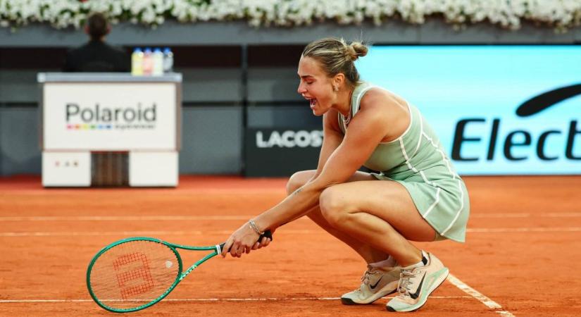 Nagy teniszbotrány fenyeget: Szabalenka bojkottálná a Roland Garrost