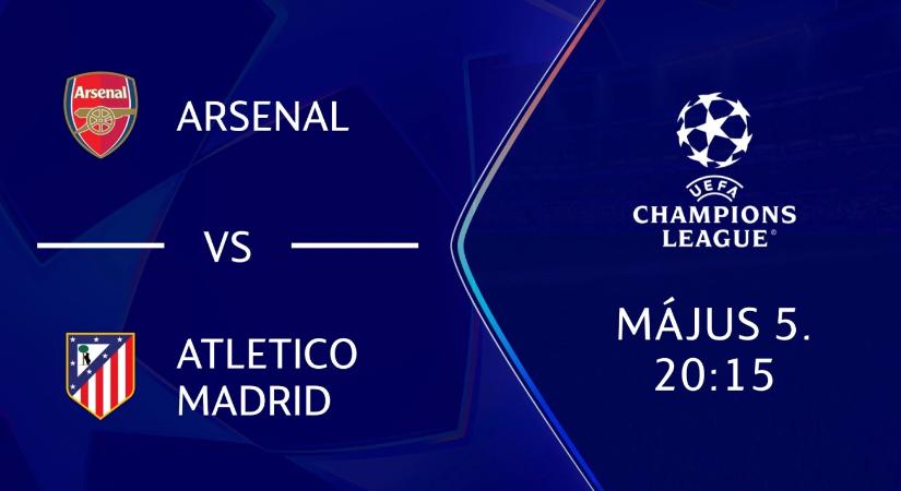 Arsenal-Atletico Madrid online, a BL-döntőért? Ez a kulcs!