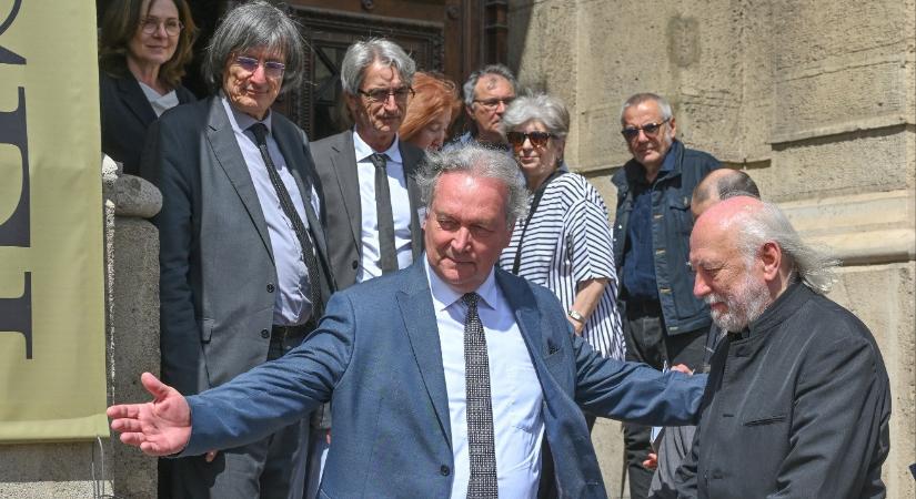 Krasznahorkai László Nobel-díjas írót ünnepelte az MTA