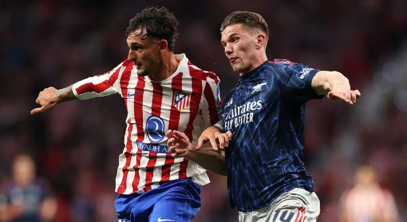 BL: az egyik oldalon Gyökeres, a másikon Griezmann és Álvarez rohamoz