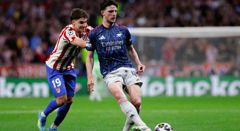 BL-elődöntő, visszavágó: Arsenal – Atlético Madrid (élő)