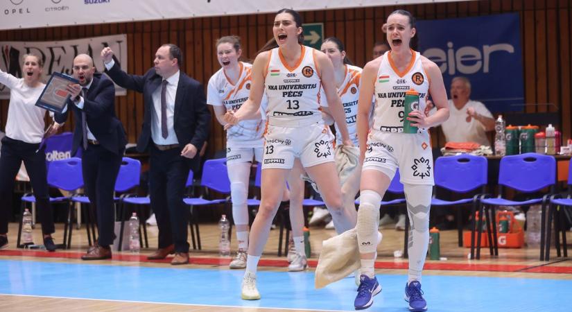 Elképesztő söpréssel bajnokok a pécsi lányok!