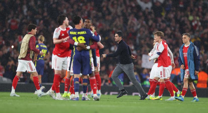 Kínkeserves győzelemmel 20 év után BL-döntős az Arsenal