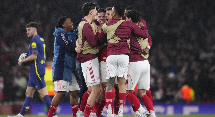 Győzött az Arsenal, elsőként jutott a budapesti BL-döntőbe
