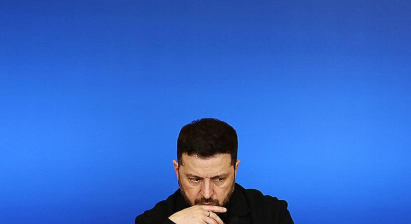 Fogy a levegő Zelenszkij körül