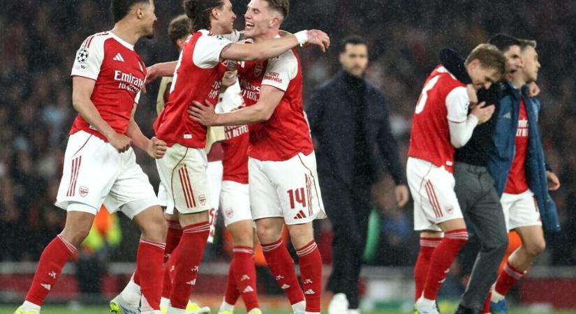 Az Arsenal jutott elsőként a budapesti BL-fináléba