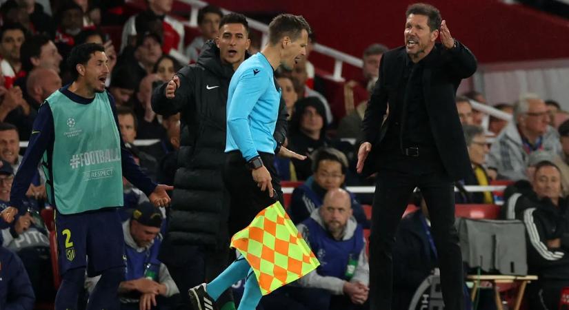 Diego Simeone össze akart verekedni az Arsenal sportigazgatójával