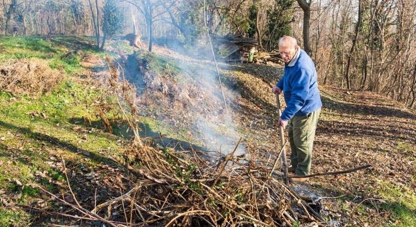 A kertben égetni csak így szabad ezen a településen