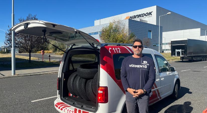 Úton a segítség: Szent Flórián napján mond köszönetet a Hankook az életmentők munkájáért