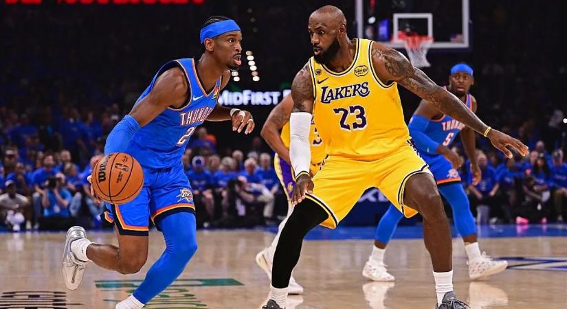 Az OKC a Lakers, a Detroit a Cavs ellen hozta könnyedén az első meccset