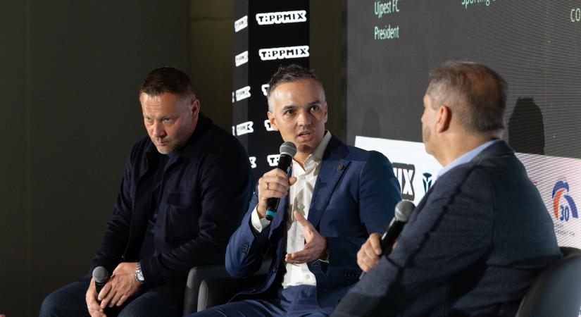 Kemény és ironikus választ kapott a szurkolóktól az Újpest elnöke