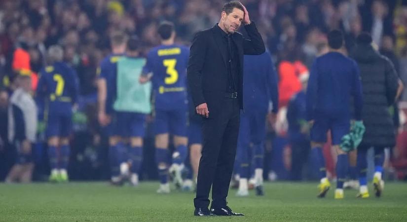 Videó: egy éve még munkatársak voltak, most nekiment Simeone az Arsenal sportigazgatójának