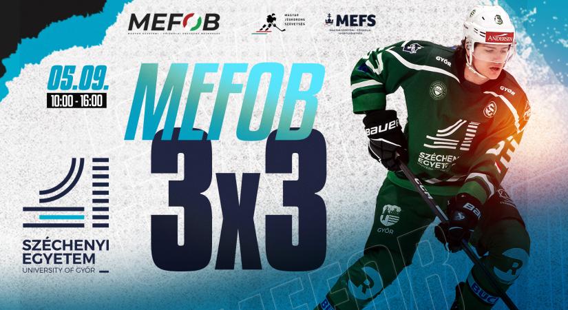 Rekordlétszámú mezőny érkezik Győrbe – jön a 2026-os 33-as Jégkorong MEFOB!