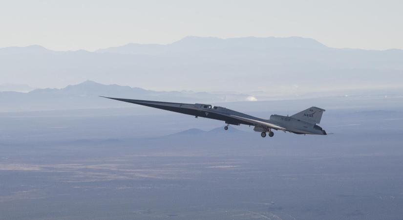 A NASA megmutatta nekünk, hogy mire képes jelenleg az X–59 repülőgép