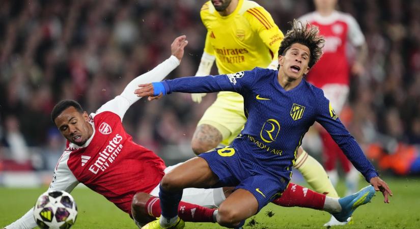 Lökdösődés, elmaradt büntetők: forrnak az indulatok az Arsenal–Atlético BL-elődöntő után – Videók