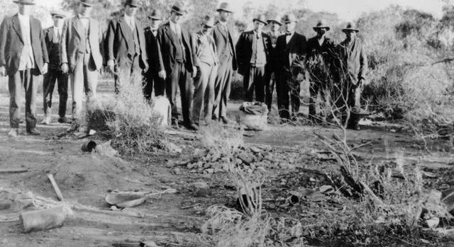 Drónokkal kutatják a százéves ausztrál rendőrgyilkosság helyszínét