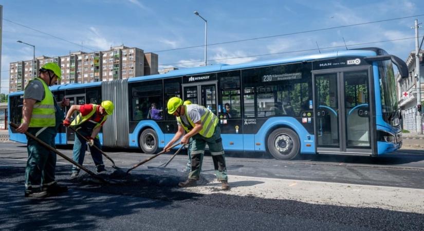 Újabb közlekedési káosz Budapesten, a BKK járatait is érinti