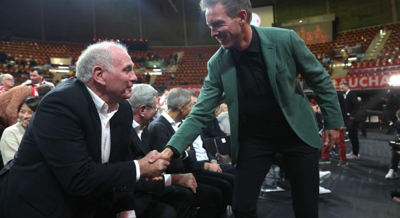 „Nincs se csapat, se elképzelés” – Uli Hoeness páros lábbal szállt bele Julian Nagelsmannba