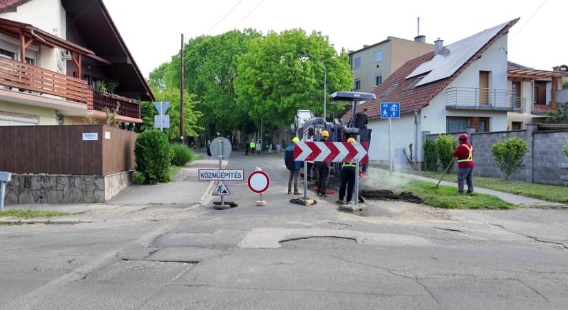 Felújítás miatt lezárások