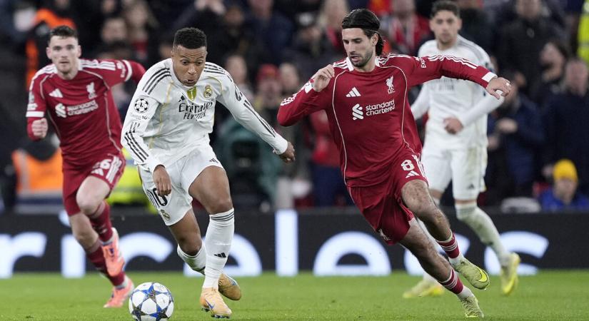 A Liverpool már figyeli Mbappét a Real Madridnál