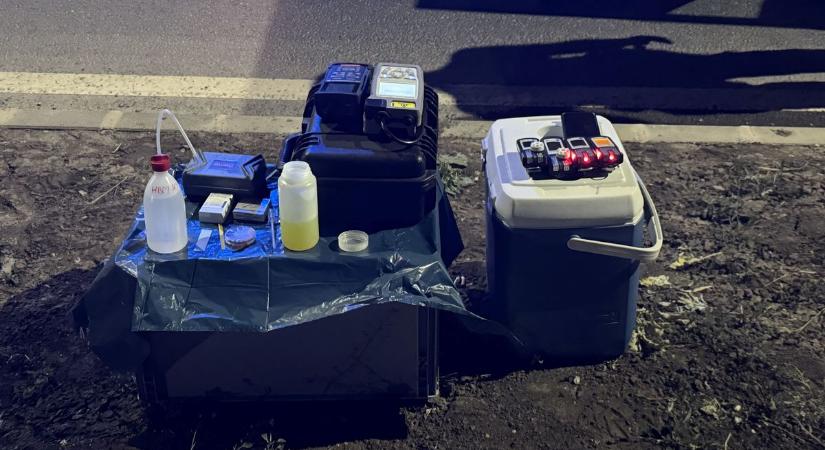 Zöld víz a CATL-nél Debrecenben – közzétette a katasztrófavédelem a mérési eredményeket