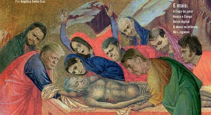 Orbán Viktort temeti címlapján egy brazil kulturális magazin