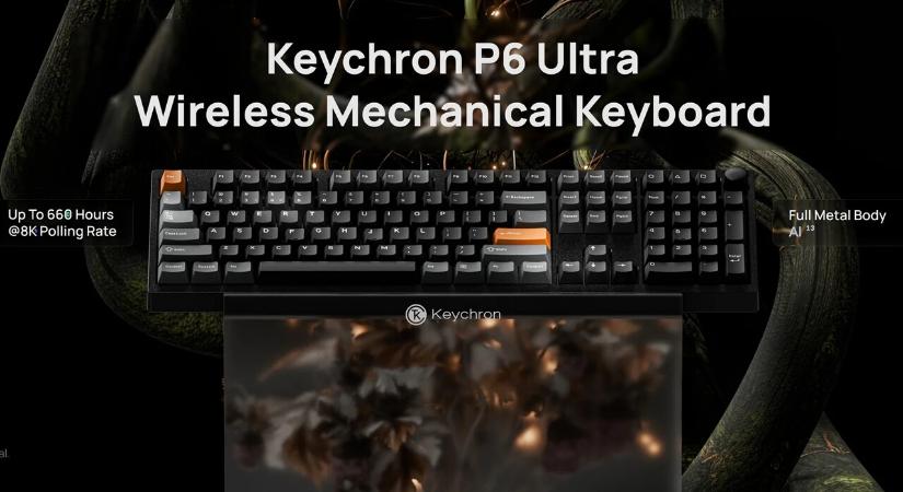 Olcsóbb opció jött a Keychrontól a num pados Q6 Ultra 8K-ra