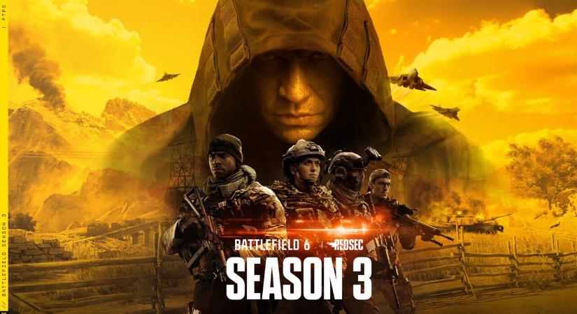 Számos újdonsággal érkezik a Battlefield 6 harmadik szezonja