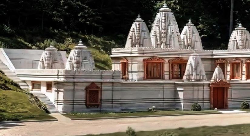 Ötven tonna kő, ajtó és ablak érkezett Indiából, hindu templom lesz belőle Tolnában