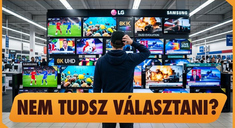 TV vásárlási útmutató 2026 – OLED, QLED, melyiket érdemes megvenni?