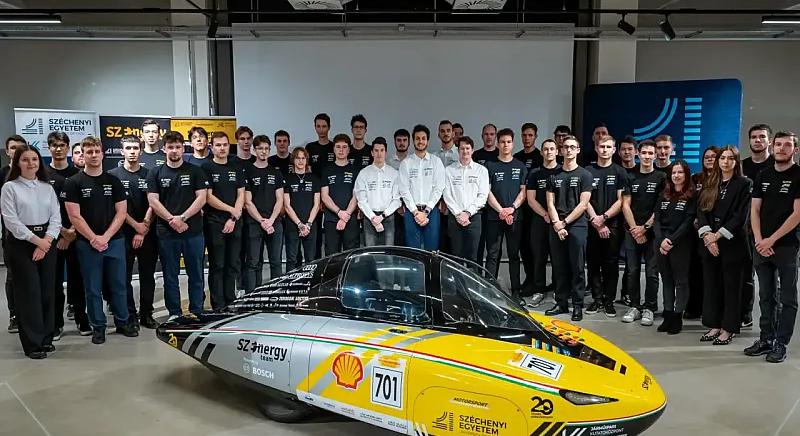 Így lett világszinten is első a SZEnergy Team