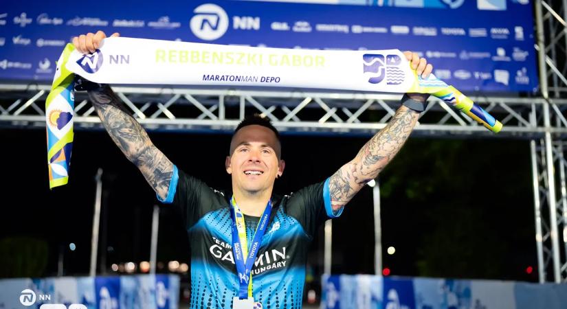Rebbenszki Gábor két órát javított az idején az Ultrabalatonon