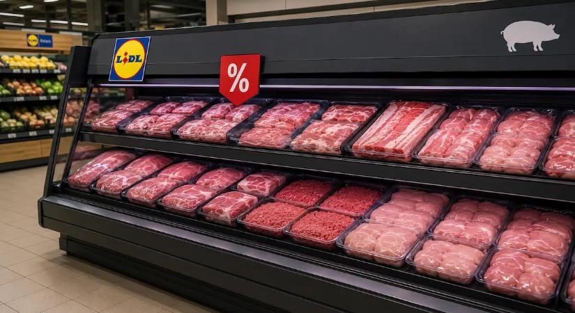 Készülhetnek a vásárlók: Nagyot vág 3 hústermék árán a Lidl csütörtöktől – az egyik 33%-kal lesz olcsóbb