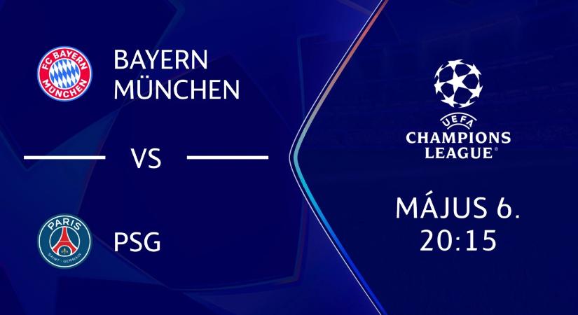 Bayern München-PSG: hol és mikor látható online? Mutatjuk!
