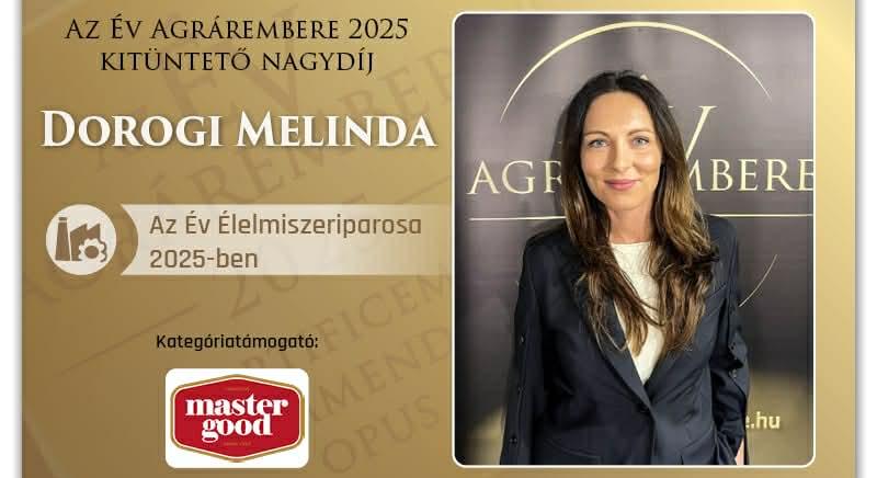 Dorogi Melinda – Az Év Élelmiszeriparosa 2025-ben