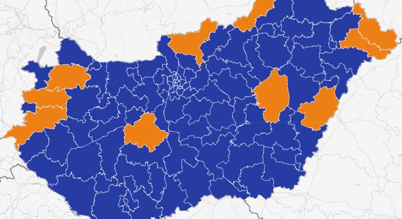 Az NVI négy választókerület megváltoztatását javasolja