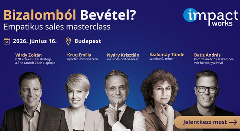 Bizalomból bevétel? – Empatikus sales masterclass
