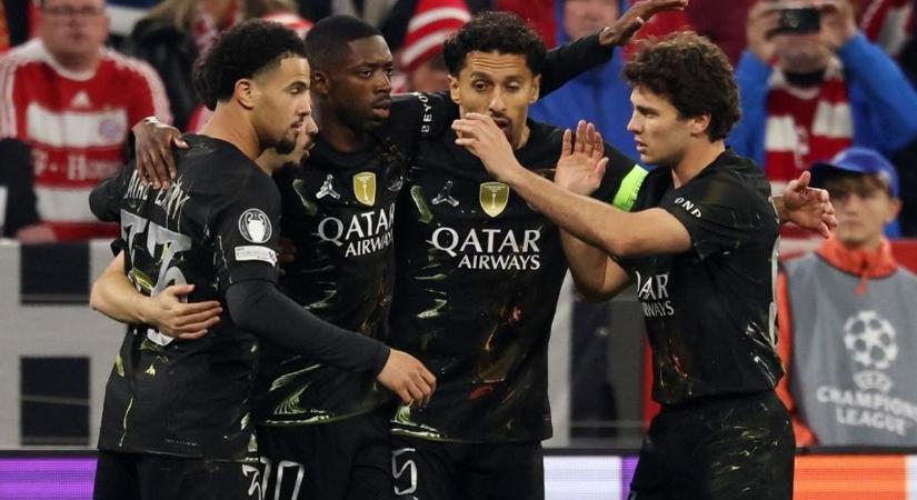 A gólparádé elmaradt, a címvédés még összejöhet: a PSG lesz Budapesten az Arsenal ellenfele!