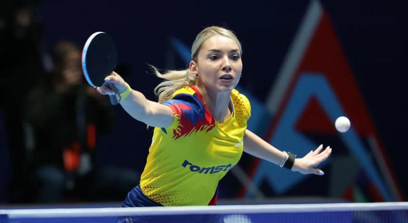 Asztaltenisz-vb: Szőcs Bernadette a román válogatottal egy lépésre van az éremtől