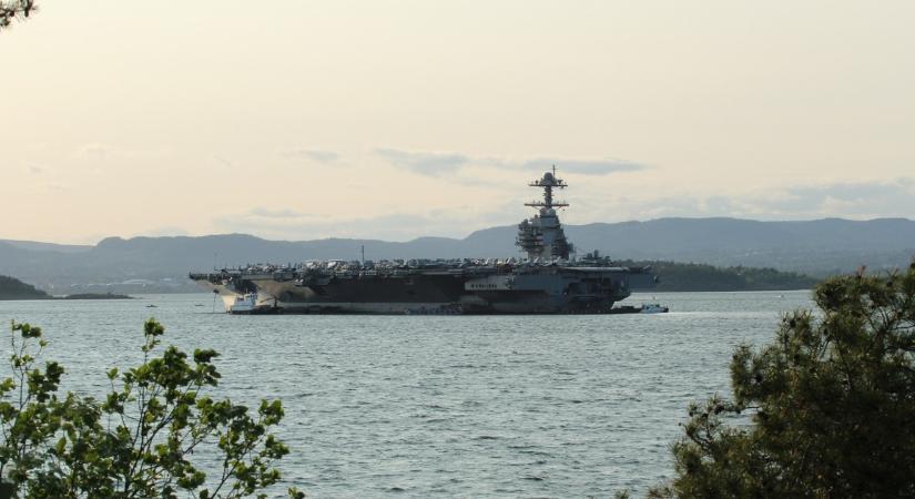 Úszó atomvárosok: a USS Gerald Ford repülőgép-hordozó annyi energiát fogyaszt, mint Győr vagy Szeged